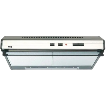 Beko 60cm Recirculation Hood – Stainless Steel, 380m³/h Ventilation – CFB6433XH