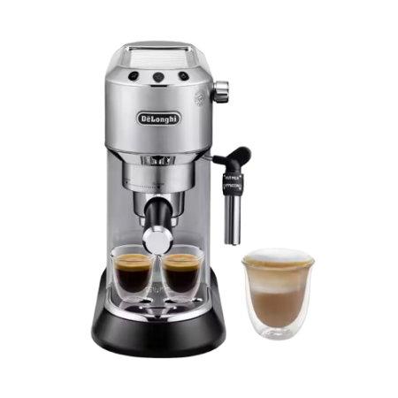 De’Longhi Dedica Style Espresso Machine EC685.M – Slim 15cm Design, Milk Frother