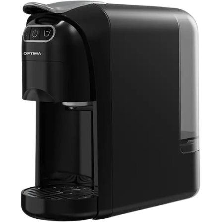 Optima 3-in-1 Coffee Maker CM3000 – Capsule & Ground Coffee, 19 Bar, Black